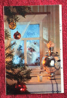 Delcampe - Erevan Arménie Armenia⭐ Carte Postale Noël En Arménien à Traduire-☛Document Arménien Historique: -☛Marseille-1978 - Armenien