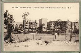 Delcampe - CPA - (59) BRAY-DUNES - Mots Clés: Court, Tennis - Années 30 - Bray-Dunes