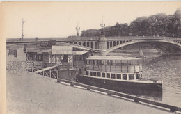 Delcampe - SURESNES  Le Pont Et L'embarcadère - Suresnes