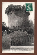Delcampe - (RECTO / VERSO) AVRANCHES EN 1911 - LE DONJON - BEAU CACHET - CPA - Avranches