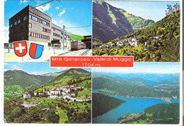 Monte Generoso - Valle Di Muggio - 4 Ansichten - Von 1976 (6258) - Muggio