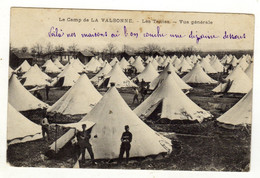 Cpa Le Camp De LA VALBONNE Les Tentes Vue Générale - Seyssel