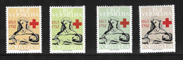 1952 PORTUGAL VIGNETTE RED CROSS CROIX ROUGE TIPO "ENFERMEIRA E ENFERMO" CRUZ VERMELHA PORTUGUESA MINT - Croix-Rouge
