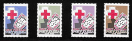 1957 PORTUGAL VIGNETTE RED CROSS CROIX ROUGE  TIPO "ESCUDO DE QUINAS"CRUZ VERMELHA PORTUGUESA MINT - Cruz Roja