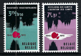BELGIQUE 1970: Les ZNr. 1691-1692,1697-1698 Neufs** - Unused Stamps