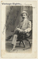 Delcampe - Habana: Cool Portrait Of Stylish Dandy / Fashion (Vintage RPPC 1905) - Mode