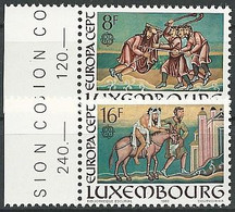 LUXEMBURG 1983 Mi-Nr. 1074/75 ** MNH - Unused Stamps