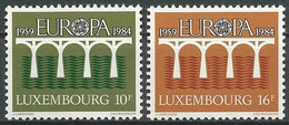 LUXEMBURG 1984 Mi-Nr. 1098/99 ** MNH - CEPT - Unused Stamps