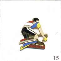 Delcampe - Pin's Sport - Cyclisme / Tour De France - Sponsor Toshiba. Non Estampillé. EGF. T926-15 - Cyclisme