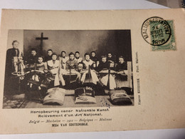 Delcampe - RELEVEMENT D UN ART NATIONAL DENTELLES Mlle VAN COSTENOBLE - Machelen