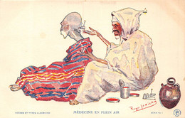 Delcampe - PIE-23-JMT. 201 : SCENES ET TYPES ALGERIENS. PAR ROGER IRRIERA. ACUPONCTURE. MEDECINE DE PLEIN-AIR - Gesundheit