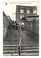 Delcampe - THUIN - Escalier De La Ville Basse - Envoyée En 1910 - édition : Hermans No 2305 - Thuin