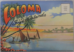 Carnet De 18 Vues Format Cartes Postales Anciennes En Couleur : LOLOMA FIJI ISLANDS - Fiji