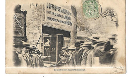 75 PARIS LE COFFRE FORT AUX 100 MILLIONS Affaire Humbert Crawford 1903 CPA 2 SCANS - Eventos