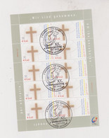 VATICAN 2005  Sheet  Used - Oblitérés