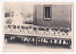 Enfants Noirs, Père Missionnaire, Cantine Maternelle , Pour Toulouse. - Kamerun