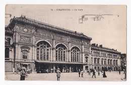 CPA 1936 , Strasbourg , La Gare, Pour Paris - Strasbourg