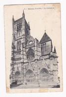 CPA 1910, Meaux , La Cathédrale , Pour Bagnolet - Meaux