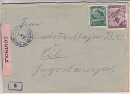 POW 194?, Haiming Otztal Tirol - Kriegsgefangenen Lager - France Zone To Yugoslavia Čib - Čelarevo - 1945-60 Lettres