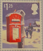UK GB Great Britain QEII 2018 CHRISTMAS: Snow Post Box £1.25 (SG 4158), As Per Scan - Unclassified