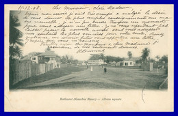 * GAMBIE - BATHURST - Gambia River - Albion Square - Animée - 1908 - Gambia