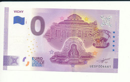 Billet Touristique 0 Euro - VICHY - UESF - 2020-1 - ANNIV - N° 4461 - Autres & Non Classés
