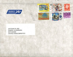 NETHERLANDS - 2018-  STAMPS  COVER TO DUBAI. - Lettres & Documents