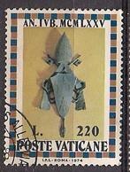 Vatican 1974 - Arms Of Pope Paul VI Scott#570 - Used - Oblitérés