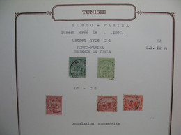 Tunisie Etude Oblitération Voir Scan  :   Porto - Farina - Gebraucht