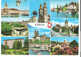 Zürich -- 8 Ansichten - Von 1978  (6280) - ZH Zürich