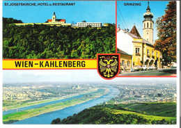 Wien - Kahlenberg - St.Josephskirch, Hotel U. Restaurant - 3 Ansichten - Von 1978  (6281) - Grinzing