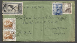 SPAIN AIRMAL COVER - 1949 FROM SPAIN TO UNITED STATES - MACEIRA PONTEVEDRA (PLB#03-16) - Cartas & Documentos