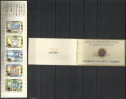 ITALIA REPUBBLICA ITALY REPUBLIC 1993 CORNELLO DEL TASSO E LA STORIA POSTALE LIBRETTO BOOKLET NUOVO MNH UNUSED - Cuadernillos