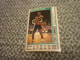 Terry Cummings San Antonio Spurs 1991-92 NBA Rare Greek Edition Panini Basketball Basket Unstuck Sticker #75 - 1990-1999