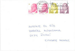 SPAIN - 2017-  STAMPS  COVER TO DUBAI. - Lettres & Documents