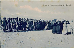 AFRICA - LIBIA / LIBYA - DERNA - COMMEMORAZIONE DEI DEFUNTI / COMMEMORATION OF THE DEPARTED - 1910s (11863) - Libia