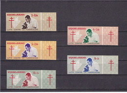 Burundi Nº 118sd Al 121sd SIN DENTAR - Unused Stamps