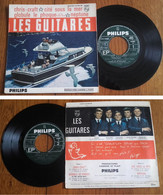 RARE French EP 45t RPM BIEM (7") LES GUITARES «Chris-Craft» (1964) - Instrumentaal