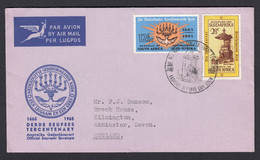1965 Republic Of South Africa First Day Cover Derde Eeufees Tercentenary 1665-1965 Cape Town Cancel - Briefe U. Dokumente
