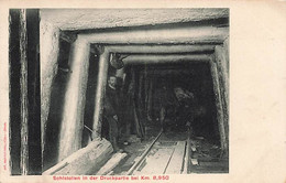 Sohistollen In Der Druckpartie Bei Km 8950 Tunnel Du Simplon Le Percement Du Tunnel Au Km 8950 Brig - Simplon