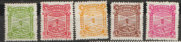 New Zealand   1944  SG L37-41  Life Insurance    Moumted Mint - Unused Stamps