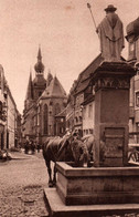 Alt St. Wendel - Blick Auf Den Dom Am Wendelinusbrunnen - Kreis Sankt Wendel