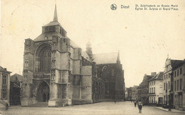 Diest.   -   St. Sulpitiuskerk.   -   1922    Naar   Mechelen - Diest