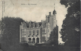 Halle   -   Het Kasteel.   -   1912   Santhoven   Naar   Borgerhout - Zoersel