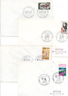 FRANCE LOT DE 37 FDC NON ILLUSTREES 1972 - Vrac (max 999 Timbres)