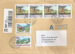 R Brief  Mauren - Essen         1997 - Storia Postale