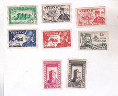 8 TIMBRES FEZZAN, - Andere & Zonder Classificatie