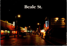 Tennessee Memphis Beale Street At Night - Memphis