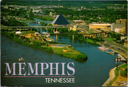 Tennessee Memphis Aerial View Of Riverfront - Memphis