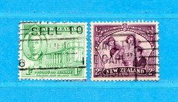 (Us.8) NUOVA ZELANDA  °-1946 - Yvert. 273-275. Usato - Gebraucht